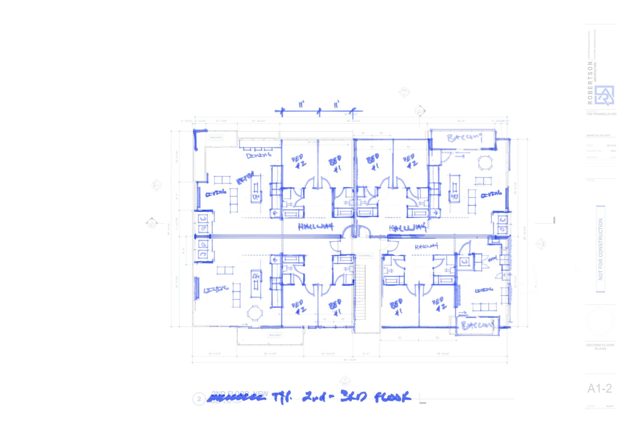 750 Franklin Proposed Floor Plans